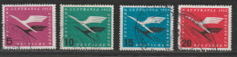 Bund 205/208 Gestempelt - Lufthansa 1955 - Usados