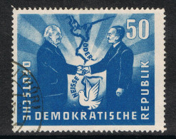 DDR 285 Gestempelt - 50 Pf. Deutsch-polnische Freundschaft 1951 - Usados