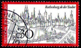 RFA Poste Obl Yv: 464 Mi:603 Rothenburg Ob Der Tauber (Beau Cachet Rond) - Used Stamps