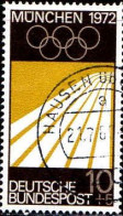RFA Poste Obl Yv: 450 Mi:587 München Pistes Cendrées (TB Cachet Rond) - Used Stamps