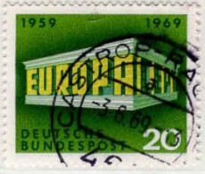 RFA Poste Obl Yv: 446 Mi:583 Europa Cept Temple Stylisé (TB Cachet Rond) - Used Stamps