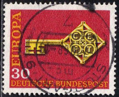 RFA Poste Obl Yv: 424 Mi:560 Europa Clés (TB Cachet Rond) - Used Stamps