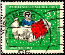 RFA Poste Obl Yv: 404 Mi:539 Wohlfahrtsmarke Frau Holle Nürnberg 15-2-68 (TB Cachet Rond) - Used Stamps