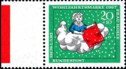 RFA Poste N** Yv: 404 Mi:539 Wohlfahrtsmarke Frau Holle Bord De Feuille - Unused Stamps