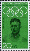 RFA Poste N* Yv: 427 Mi:562 Olympische Spiele Rudolf Harbig (défaut Gomme) - Unused Stamps