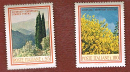 1968 - ITALIA REPUBBLICA - FLORA  - SERIE COMPLETA  - 2 VALORI  -   NUOVO - 1961-70: Neufs