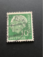 Briefmarke Deutschland 10 Pfennig 1954 Michel 183 Gestempelt - Gebraucht