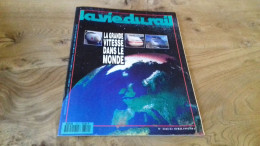 155/ LA VIE DU RAIL N° 2342  / Avril 1992  / LA GRANDE VITESSE DANS LE MONDE - Treni