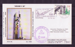 Espace 1990 10 12 - CNES - Ariane V39 - Lanceur - Europe