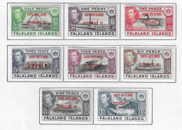 Falkland Série South Shetlands Neufs *. TB - Falkland Islands