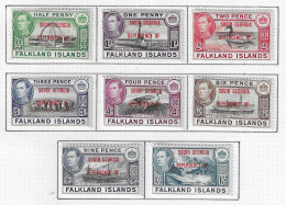 Falkland Série South Georgia Neufs *. TB - Islas Malvinas