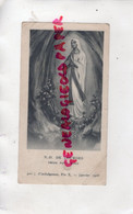 58- NEVERS- IMAGE RELIGIEUSE MAISON MERE DES SOUERS DE LA CHARITE- NOTRE DAME DE LOURDES 1908-VIERGE SAINTE - Images Religieuses