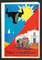 Dépliant Corrida Plaza De Toros De Marbella El Cordobés 1969 España Espagne Spain Bullfight Flyer Lisbon - Programma's