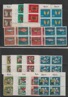 Lot Bund 1960er-Jahre Viererblocks, 12 Sätze, V.a. Für Die Jugend - Collections