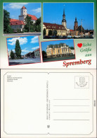 Spremberg Grodk Schloß, Rathaus Und  Dresdener Straße, Biblithek 1995 - Spremberg