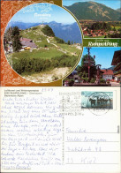 Ansichtskarte Ruhpolding Panorama-Ansicht, Berg Mit Gipfelkreuz, Brunnen 1987 - Ruhpolding