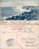 Ansichtskarte Colombo Hafen - Breakwater Mit Schiffen 1905 - Other & Unclassified