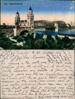 Ansichtskarte Köln Coellen | Cöln Hohenzollernbrücke 1922 - Koeln