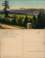 Ansichtskarte Masserberg Panorama-Ansicht - Am Rennsteig 1913 - Masserberg