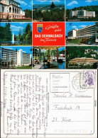 Bad Schwalbach Langenschwalbach Kurhaus, Park, Panorama Paracelsus   1991 - Bad Schwalbach