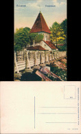 Ansichtskarte Osnabrück Holzbrücke - Pernickelturm 1912  - Osnabrück