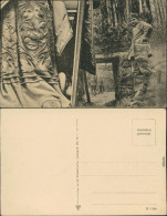 Ansichtskarte  Soldaten-Porträts 1. Weltkrieg 1917 - Characters