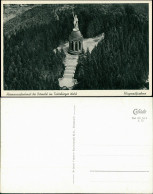 Ansichtskarte Hiddesen-Detmold Luftbild Hermannsdenkmal 1951 - Detmold