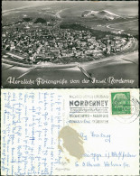 Ansichtskarte Norderney Luftbild Große Höhe 1963 - Norderney