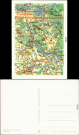 Ansichtskarte Himmelpfort-Fürstenberg/Havel Karte Vom Umland 1981 - Fürstenberg