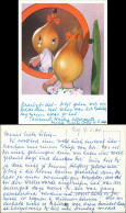 Ansichtskarte  Figuren Aus Gemüse - Ziebelfrau Im Spiegel 1961 - Contemporain (à Partir De 1950)