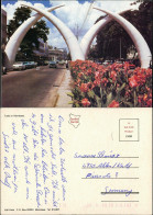 Postcard Mombasa Tusks - Straße 1970 - Kenya