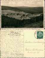 Ansichtskarte Tellerhäuser-Breitenbrunn (Erzgebirge) Stadtpartie 1929 - Breitenbrunn