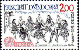 Andorre (F) Poste N** Yv:293 Mi:314 Europa Cept El Contrapas Andorra La Vella - Unused Stamps