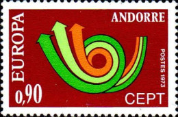 Andorre (F) Poste N** Yv:227 Mi:248 Europa Cept Cor De Poste - Nuevos