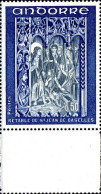 Andorre (F) Poste N** Yv:222 Mi:243 Retable De St Jean De Caselles Bord De Feuille - Unused Stamps