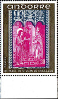 Andorre (F) Poste N** Yv:221 Mi:242 Retable De St Jean De Caselles Bord De Feuille - Unused Stamps