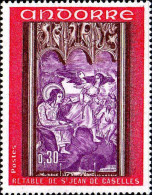 Andorre (F) Poste N** Yv:206 Mi:226 Retable De St Jean De Caselles - Unused Stamps