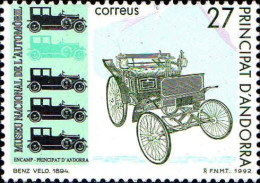 Andorre (E) Poste N** Yv:219 Mi:229 Museu Nacional De L'automobil Benz Velo 1894 - Neufs