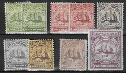 Turks Et Caïcos Neuf Timbres Anciens Neufs * 1900. TB - Turks & Caicos (I. Turques Et Caïques)