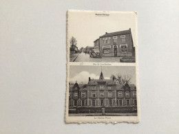 Carte Postale Ancienne Houtain-l’Évêque Rue De Cras-Avernas - Le Château Pierco - Landen