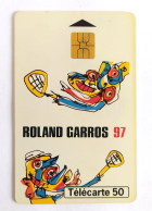 Télécarte France - Roland Garros 1997 - Ohne Zuordnung
