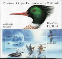 Finlande Carnet N** Yv:C1189 Mi:MH35 Vesilintuja Sjöfaglar - Booklets