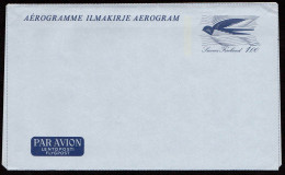 Finlande Aérogr N** (10) Aérogramme Ilmakirje Hirondelle 1,00 - Postal Stationery