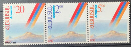 Armenia 1992, Independence Day, MNH Stamps Strip - Armenia