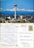 Calgary Technische Bauten Fernsehturm Tower Panorama & Canadian Rockies 1991 - Autres & Non Classés
