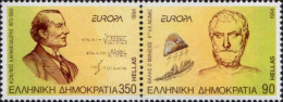 Grèce Poste N** Yv:1837/1838 Europa L'Europe & Les Découvertes - Unused Stamps