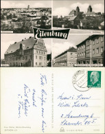 Ansichtskarte Eilenburg Sorbenburg Rathaus Leipziger Straße Panorama 1966 - Eilenburg