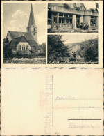 Blasheim (Westfalen)-Lübbecke (Westfalen) 3 Bild Kirche, Restaurant 1931 - Lübbecke