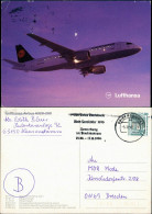 Ansichtskarte  Lufthansa Airbus A320-200 Flugwesen - Flugzeuge 1996 - 1946-....: Moderne
