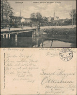 Ansichtskarte Doberlug-Kirchhain Dobrilugk Kirche, Brücke, Schloß 1915 - Doberlug-Kirchhain